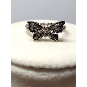 Sterling Silver Butterfly Ring